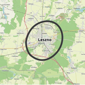 10-minutowy lot widokowy dla 3 osób nad Lesznem